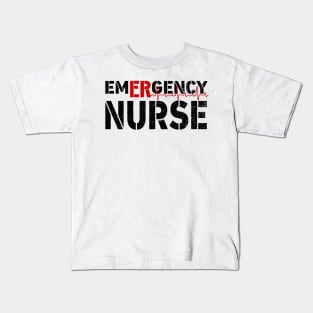 Emergency Nurse Er Nurse Gift Kids T-Shirt